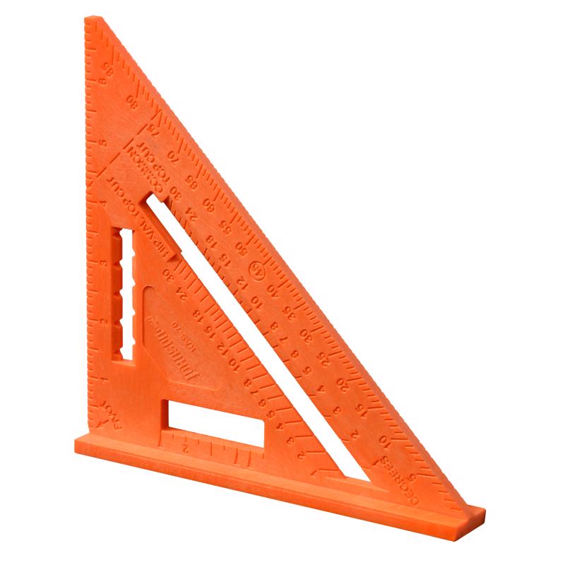 Johnson Structo-Cast 7 in. L X 10 in. H Polystyrene Rafter Square