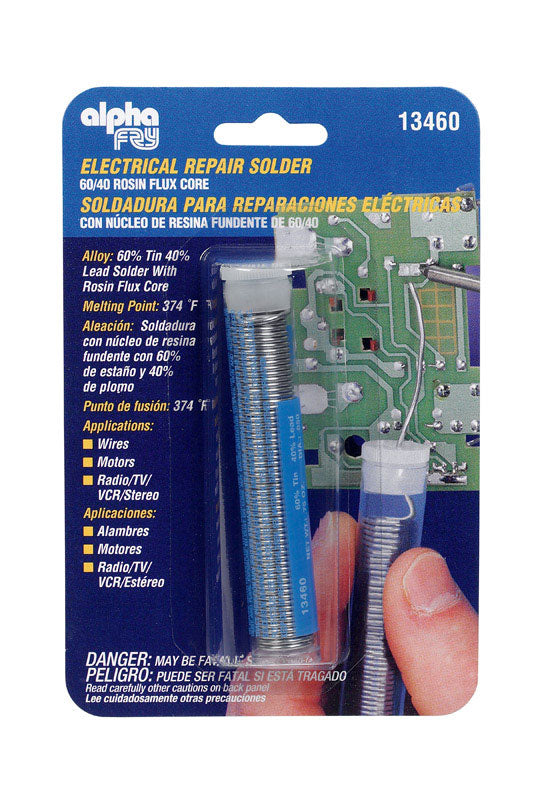 Alpha Fry 3/4 oz Repair Solder 0.05 in. D Tin/Lead 60/40