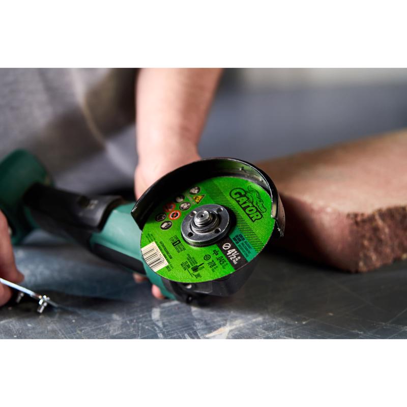 Gator 4-1/2 in. D X 7/8 in. Aluminum Oxide Masonry Cut-Off Wheel