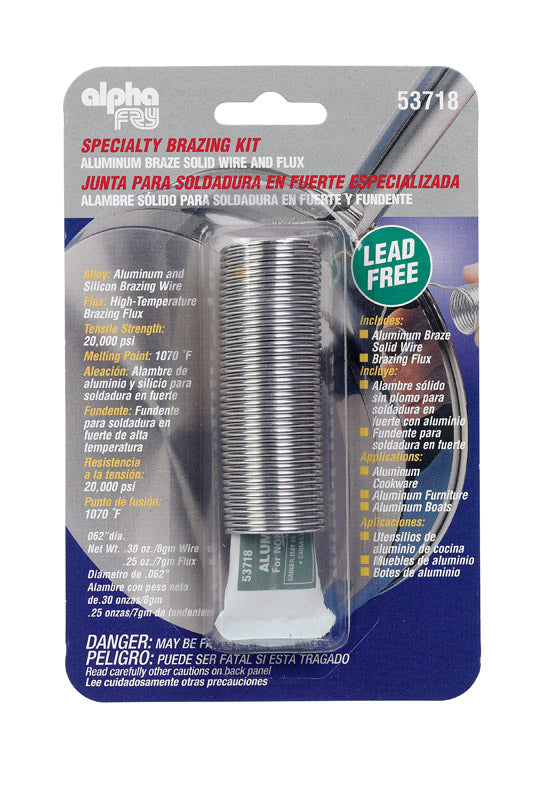 Alpha Fry 0.3 oz Lead-Free Specialty Brazing Kit 0.062 in. D