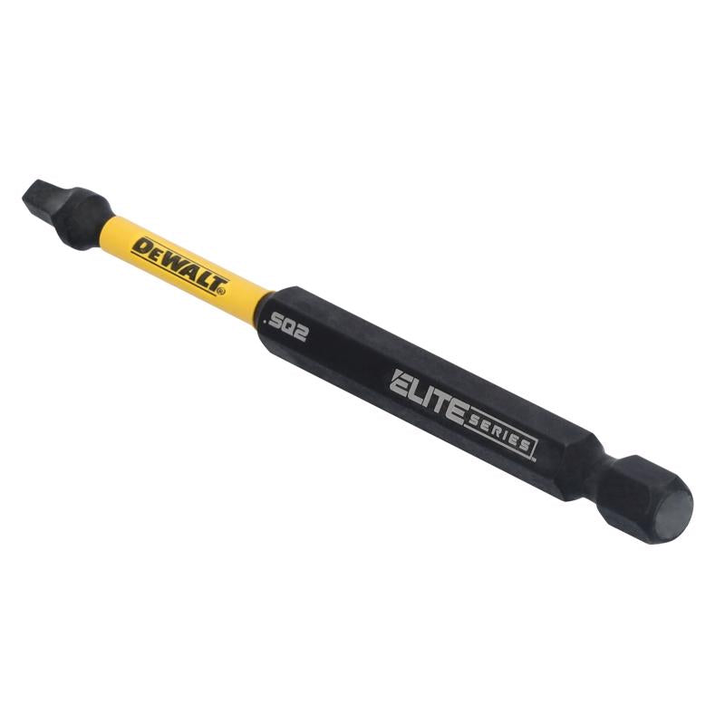DeWalt ELITE SERIES Square #2 X 3-1/2 in. L Screwdriver Bit Steel
