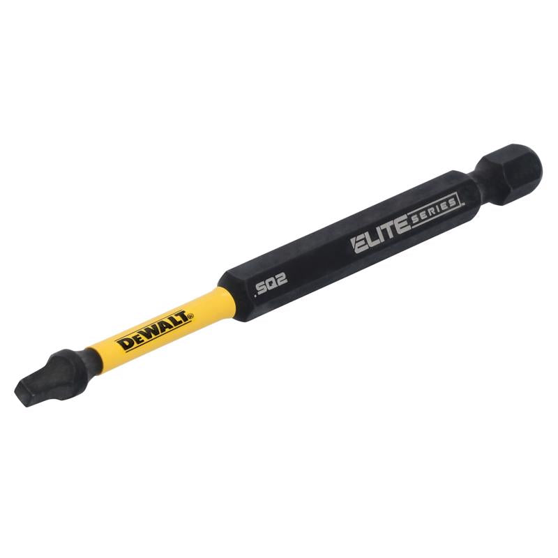 DeWalt ELITE SERIES Square #2 X 3-1/2 in. L Screwdriver Bit Steel