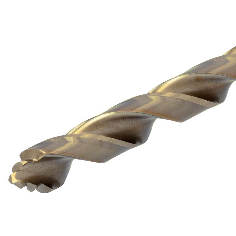 DeWalt ELITE SERIES 3/8 in. X 5 in. L Cobalt Steel Pilot Point Drill Bit Round Shank