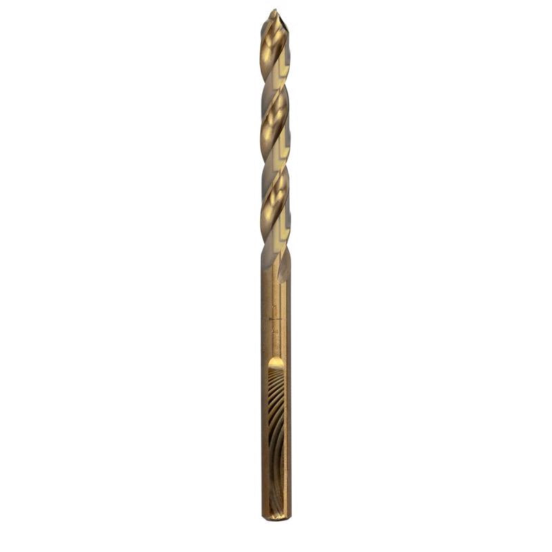 DeWalt ELITE SERIES 1/4 in. X 4 in. L Cobalt Steel Pilot Point Drill Bit Round Shank