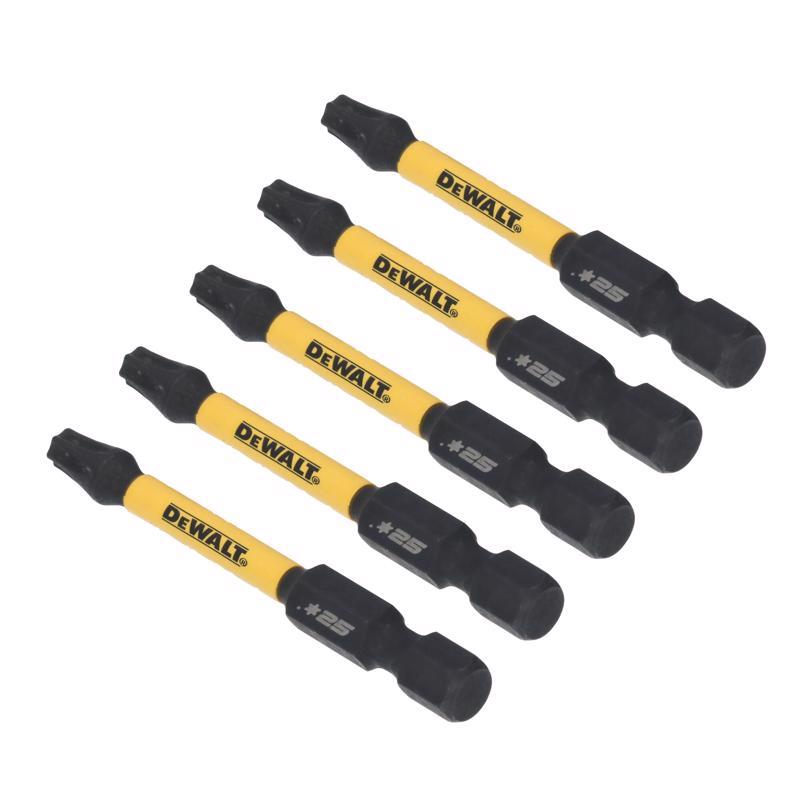 DeWalt ELITE SERIES Torx T25 X 2-1/4 in. L Screwdriver Bit Steel 5 pc
