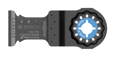 Bosch Starlock 1-1/4 in. X 4 in. L Carbide Plunge Blade