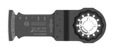 Bosch Starlock 1-1/4 in. X 4 in. L Bi-Metal Plunge Blade