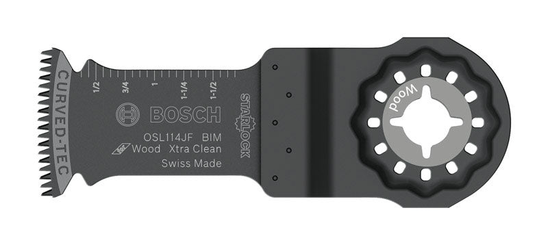 Bosch Starlock 1-1/4 in. X 4 in. L Bi-Metal Plunge Blade