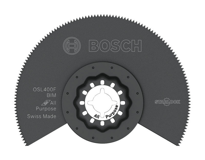 Bosch Starlock 4 in. X 4 in. L Bi-Metal Segment Blade