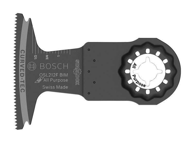 Bosch Starlock 2-1/2 in. X 4 in. L Bi-Metal Plunge Blade