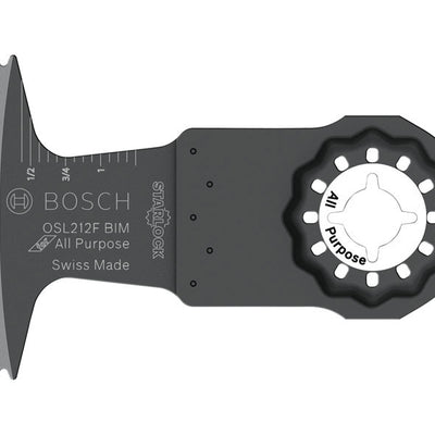 Bosch Starlock 2-1/2 in. X 4 in. L Bi-Metal Plunge Blade