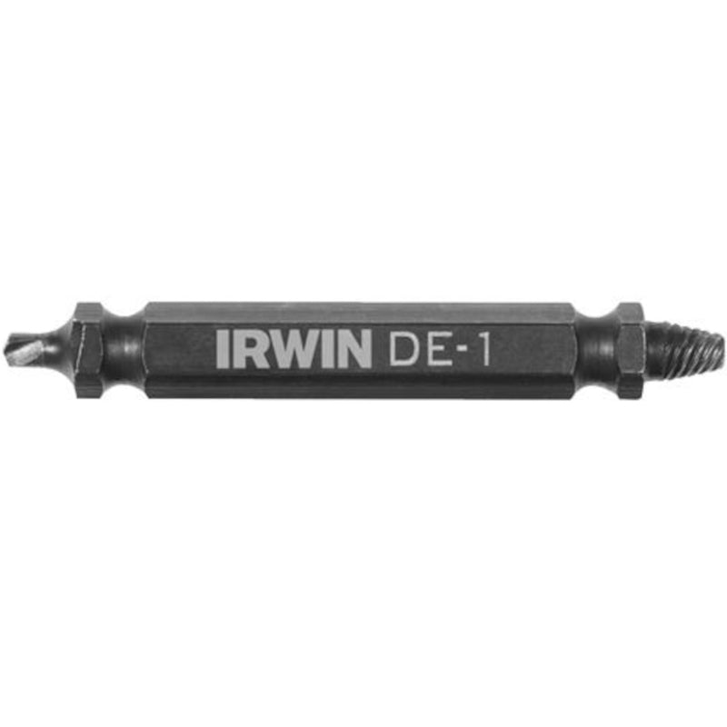 Irwin Impact Screw-Grip .15 in. M2 High Speed Steel Double-Ended Screw Extractor 2 in.