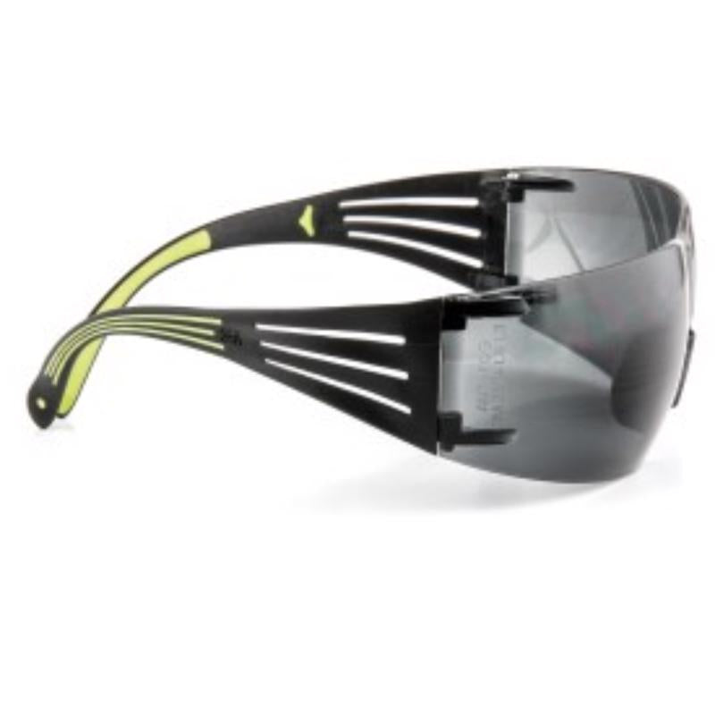 3M SecureFit Anti-Fog Safety Glasses Gray Lens Black Frame