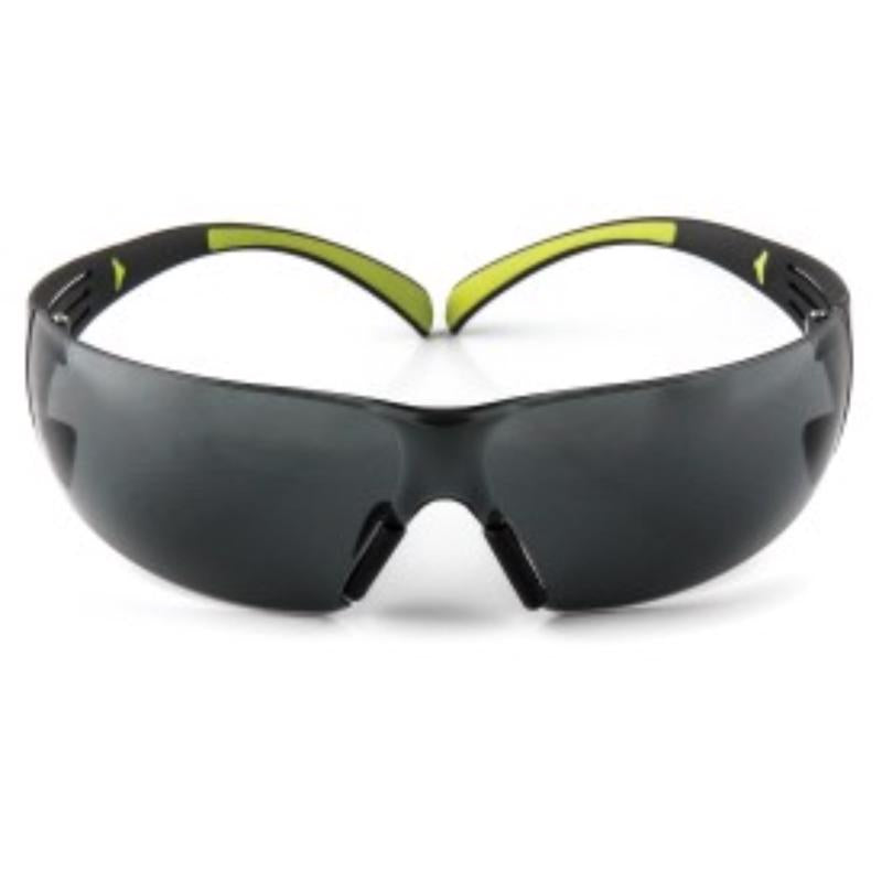 3M SecureFit Anti-Fog Safety Glasses Gray Lens Black Frame