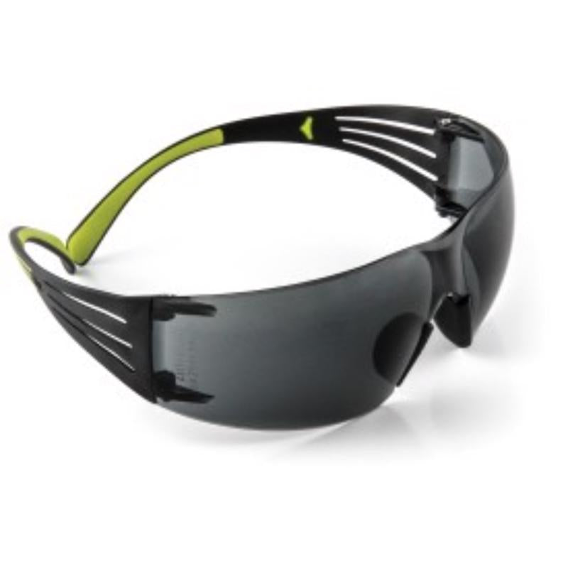 3M SecureFit Anti-Fog Safety Glasses Gray Lens Black Frame