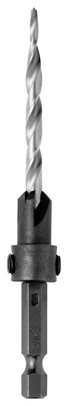 Irwin 3/16 in. D High Speed Steel Countersink