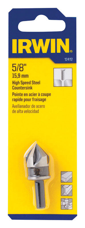 Irwin 5/8 in. D High Speed Steel Countersink