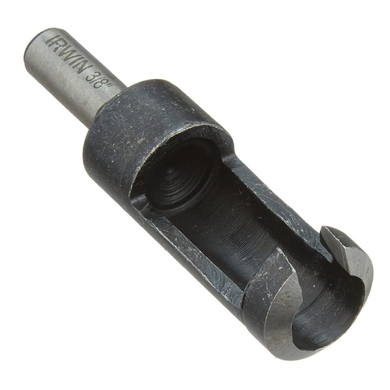 Irwin 3/8 in. X 2 in. L High Carbon Steel Plug Cutter Round Shank