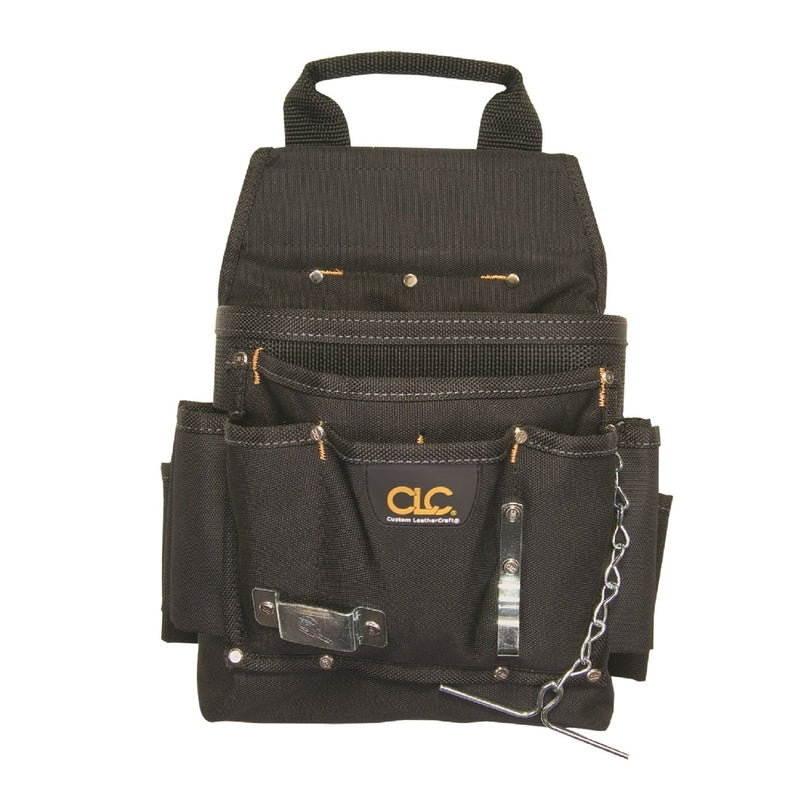 CLC 4 in. W X 14.25 in. H Ballistic Nylon Tool Pouch 12 pocket Black