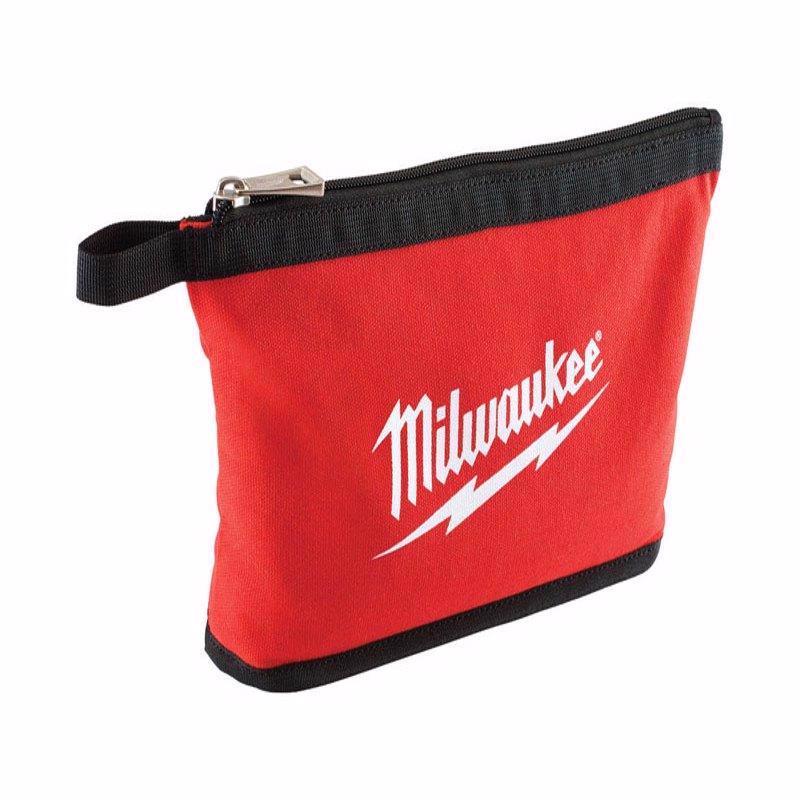Milwaukee Canvas Tool Pouch 1 pocket Red