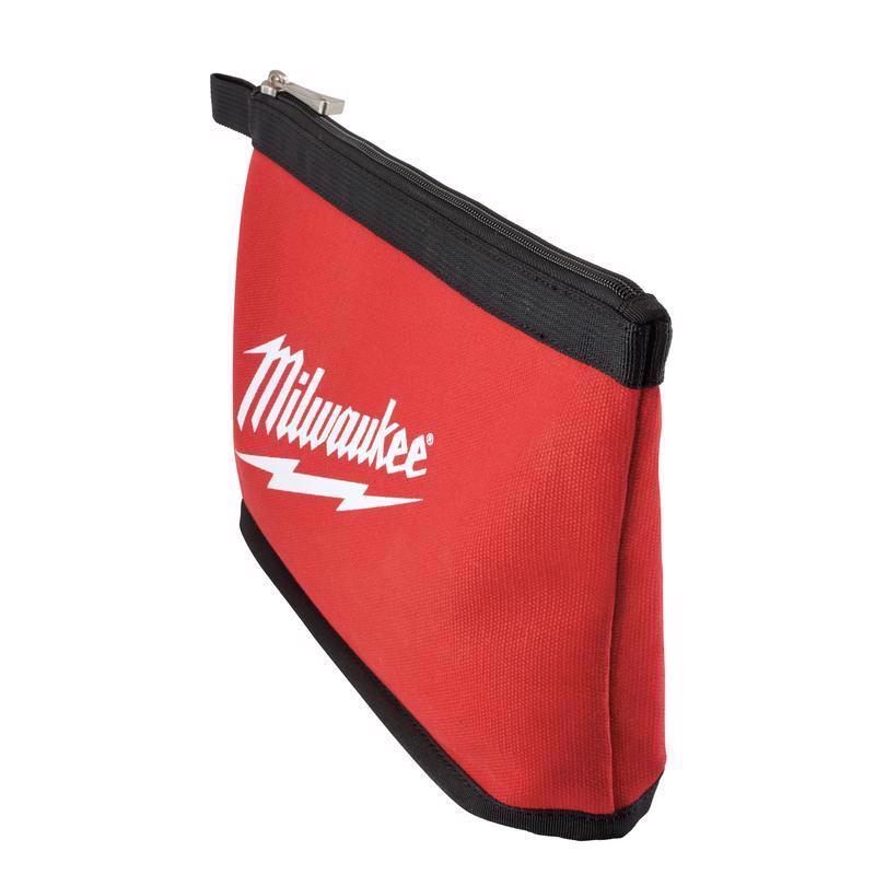 Milwaukee Canvas Tool Pouch 1 pocket Red