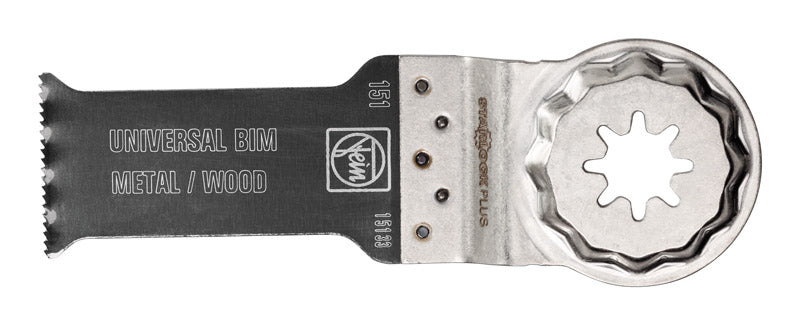 Fein StarlockPlus 1-1/8 in. X 1-1/8 in. L Bi-Metal E-Cut Universal Saw Blade