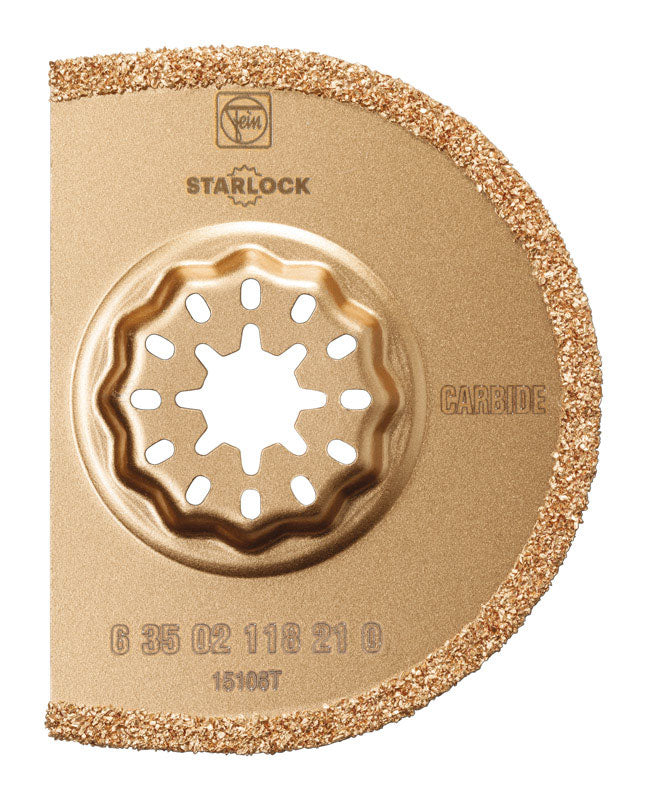 Fein Starlock 3 in. X 3 in. L Carbide Segment Saw Blade