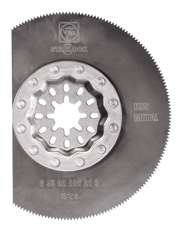 Fein Starlock 3-3/8 in. X 3-3/8 in. L High Speed Steel Segment Saw Blade