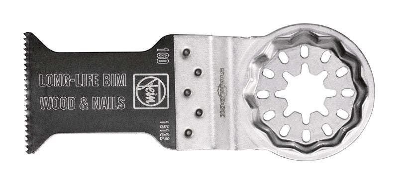 Fein Starlock 1-3/8 in. X 1-3/8 in. L Bi-Metal E-Cut Long-Life Saw Blade