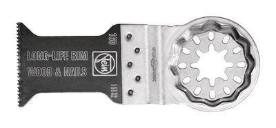 Fein Starlock 1-3/8 in. X 1-3/8 in. L Bi-Metal E-Cut Long-Life Saw Blade