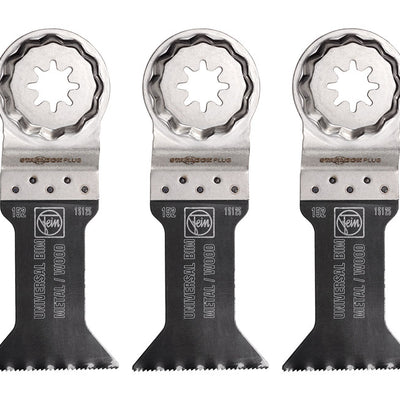 Fein StarlockPlus 1-3/4 in. X 1-3/4 in. L Bi-Metal E-Cut Universal Saw Blade 3 pk