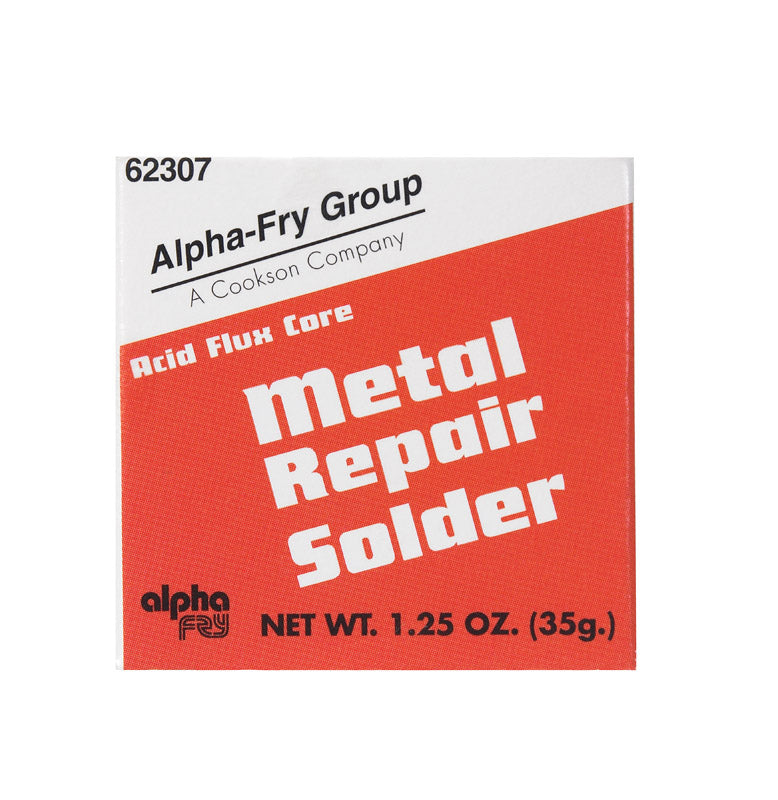 Alpha Fry 1.25 oz Metal Repair Solder Tin/Lead