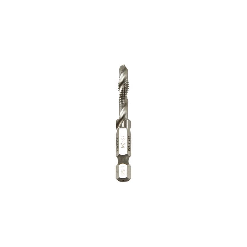 Klein Tools High Speed Steel Drill and Tap Bit 12-24