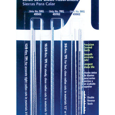 Olson PGT 5 in. Carbon Steel Scroll Saw Blade 2 TPI 18 pk