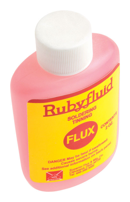Forney Ruby Fluid 2 oz Lead-Free Soldering Liquid Flux