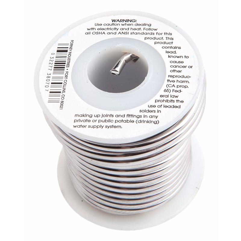 Forney 16 oz Rosin Core Solder Wire 1/8 in. D Lead/Tin/Antimony