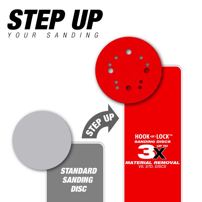 Diablo 5 in. Ceramic Blend Hook and Lock Sanding Disc 100 Grit Medium 15 pk