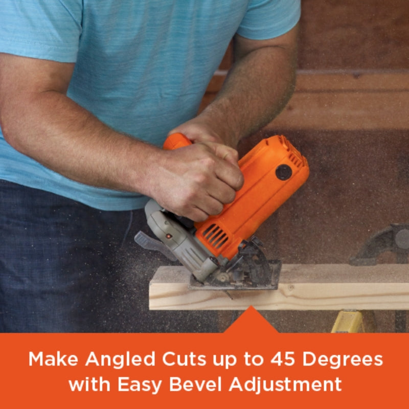 Black+Decker 13 amps 7-1/4 in. Corded Circular Saw with Laser