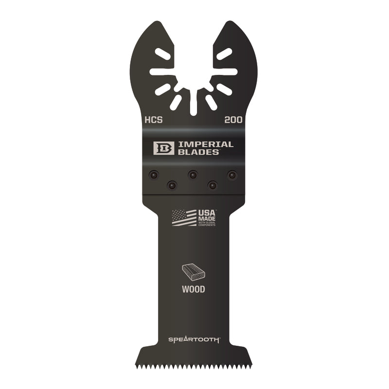 Imperial Blades One Fit 1-3/8 in. L High Carbon Steel Speartooth Fast Wood Saw Blades