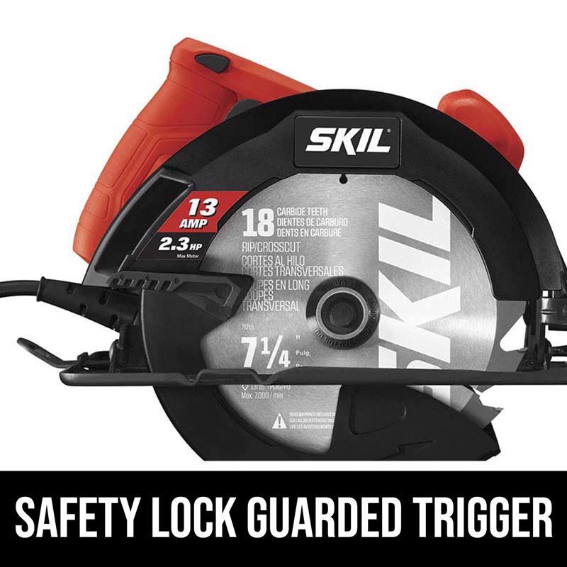 SKIL 13 amps 7-1/4 in. Corded Brushed Circular Saw