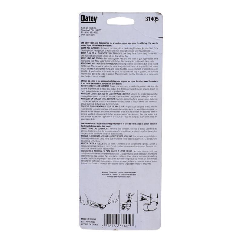 Oatey Fitting Brush Carbon Steel