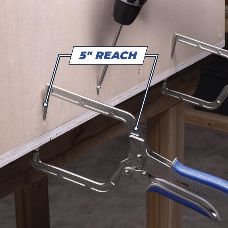 Kreg Automaxx 5 in. X 5 in. D Right Angle Clamp 450 lb
