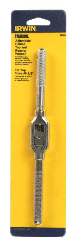 Irwin Hanson SAE Adjustable Tap Wrench 12.5 in. L