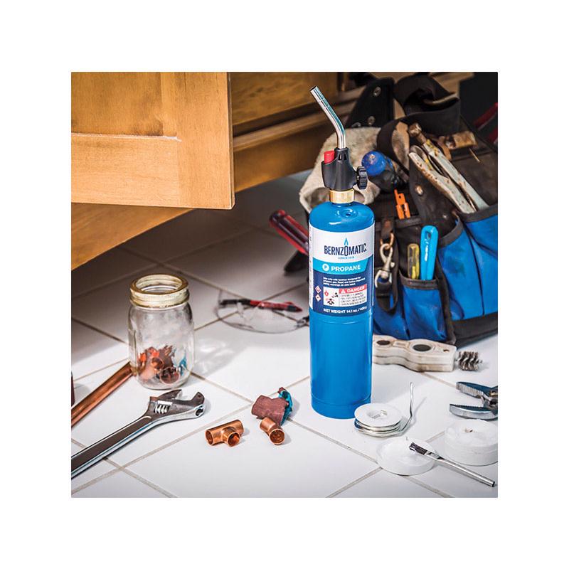 Bernzomatic Plumbing 14.1 oz Basic Torch Kit Steel Propane