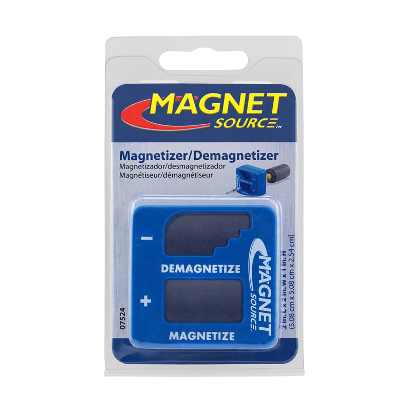 Magnet Source 2 in. L X 2 in. W Blue Magnetizer