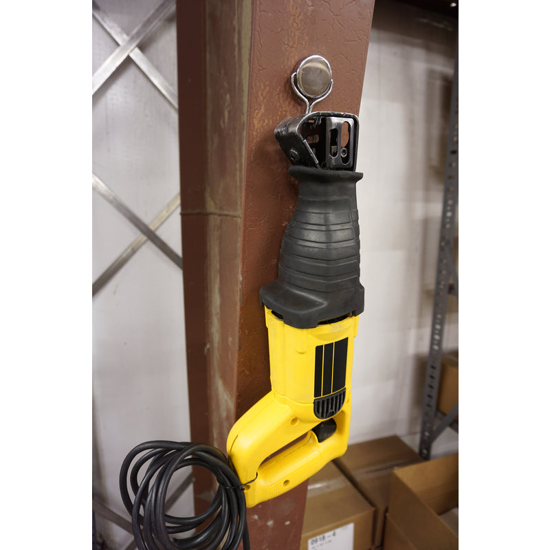 Magnet Source .5 in. L X 1.5 in. W Silver Magnetic Hook 65 lb. pull