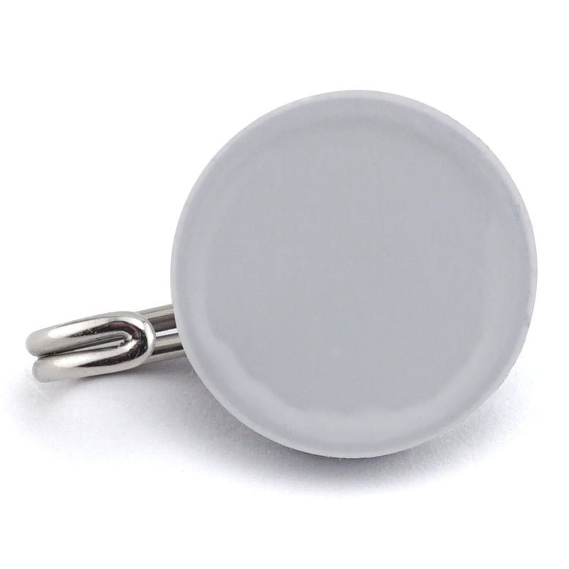 Magnet Source .225 in. L X 1.125 in. W Silver Magnetic Hook 40 lb. pull