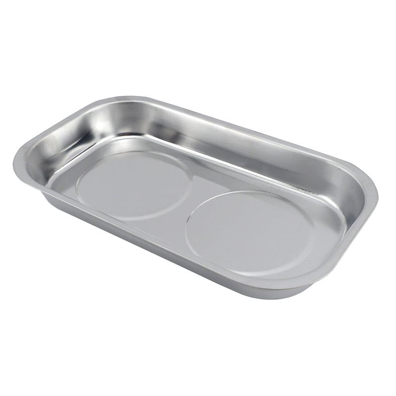 Magnet Source 9.5 in. L X 5.5 in. W Silver Magnetic Tray