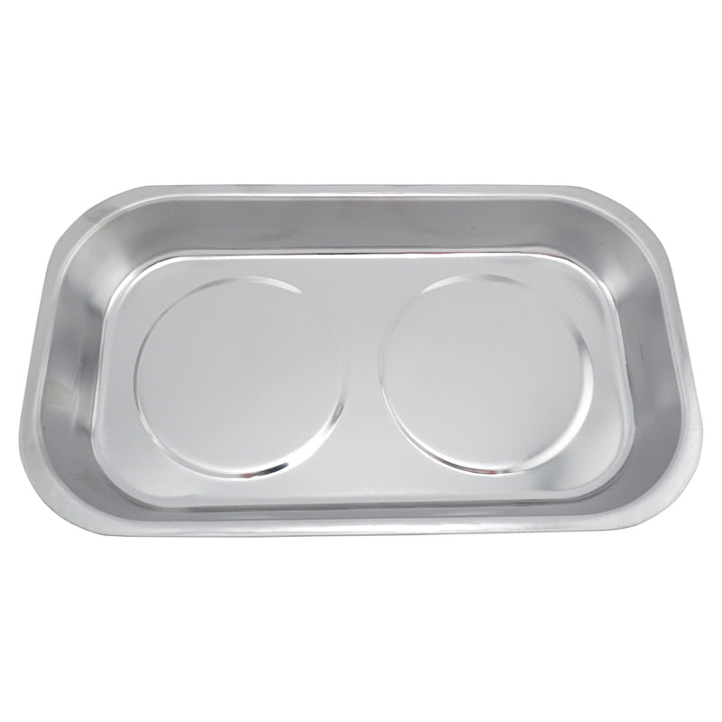 Magnet Source 9.5 in. L X 5.5 in. W Silver Magnetic Tray