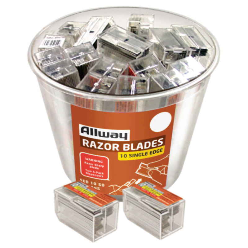 Allway Steel Single Edge Razor Blade 1-9/16 in. L